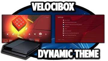 [PS4 THEMES] Velocibox Dynamic Theme Video in 60FPS