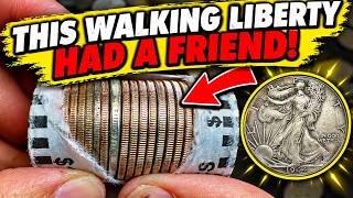 Rare Walking Liberty Silver Ender Bank Roll Had A Friend Inside!
