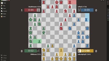 MY FIRST RATED FFA WINNER-TAKES ALL GAME! (ranked opponent) (Trolling!!!) [4 Player Chess]