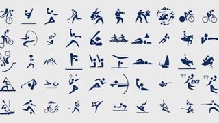 Presentan los pictogramas deportivos para Tokio 2020, legado de la competición del 64