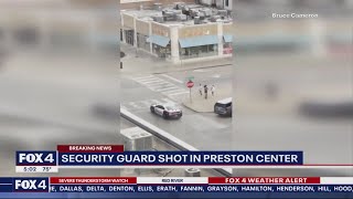 Security guard shot in Preston Center