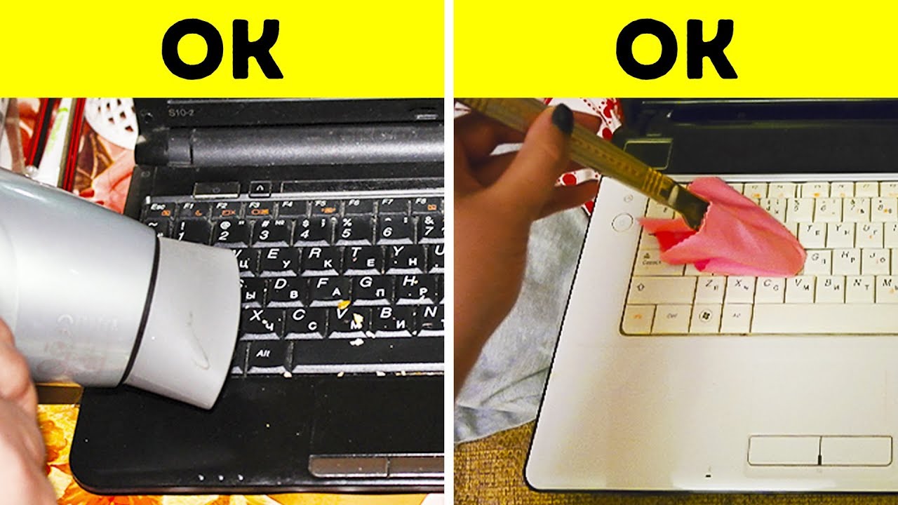 Come pulire la tastiera di un pc portatile