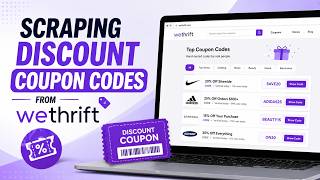 Scraping Discount Coupon Codes From Wethrift.com