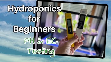 Easy Hydroponics for Beginners  - Testing and Adjusting PH & EC Levels in Let Pot System