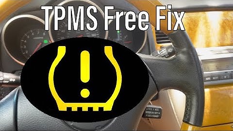 TPMS Fix (tire pressure monitor system) Fast & Free. No more dash light! Lexus sc430 TPMS Disable
