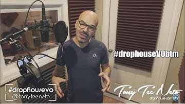 Create Drops & Voiceovers -  PhDJ Podcast - DropHouseVO Behind The Mic - Tony Tee Neto