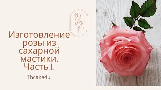 видео: Изготовление розы из сахарной мастики. Видео урок для начинающих. Часть 1. Листья картинка: Изготовление розы из сахарной мастики. Видео урок для начинающих. Часть 1. Листья