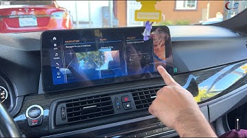 12.3" Android Screen Install on BMW F10 2012-2017 NBT