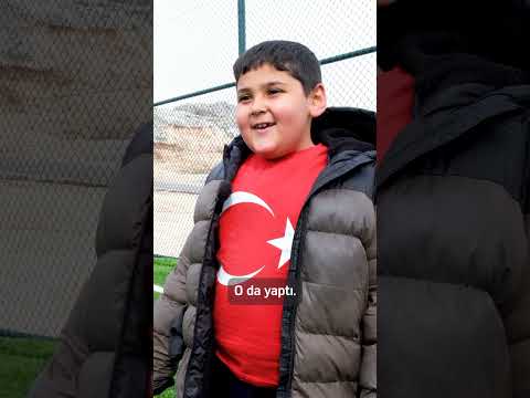 Bir halı saha yaptık, binlerce hayale kapı açtık.