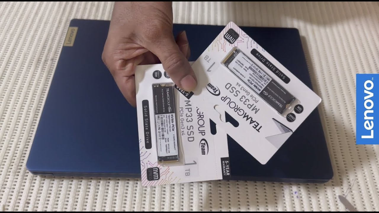 Lenovo IdeaPad Slim 3 16IRU8 NVMe SSD Upgrade | Upgrade