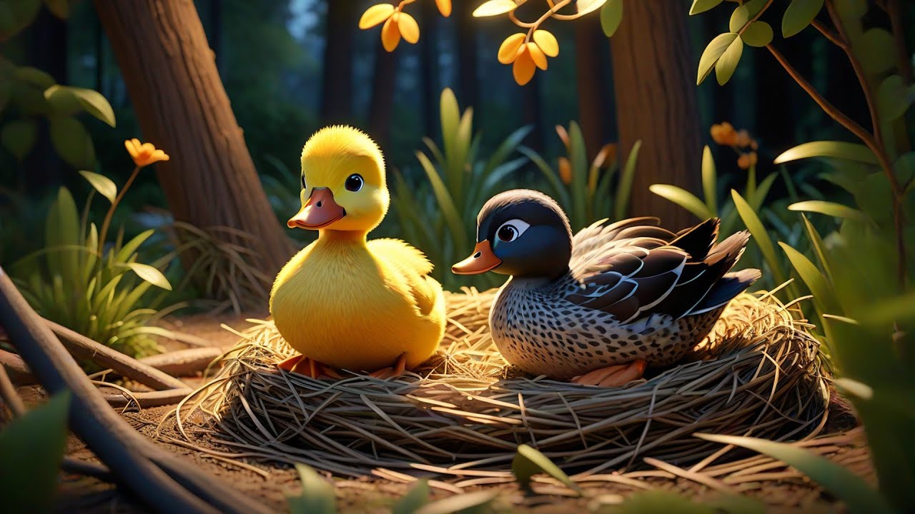 Two Little Ducks Say Goodnight + More Nursery Rhymes & Kids Songs
