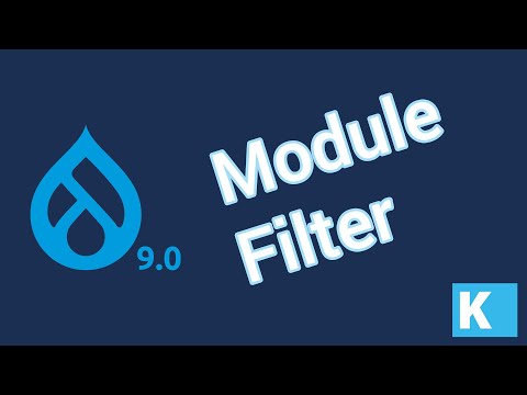 Drupal 9 - Module Filter #FR EP02