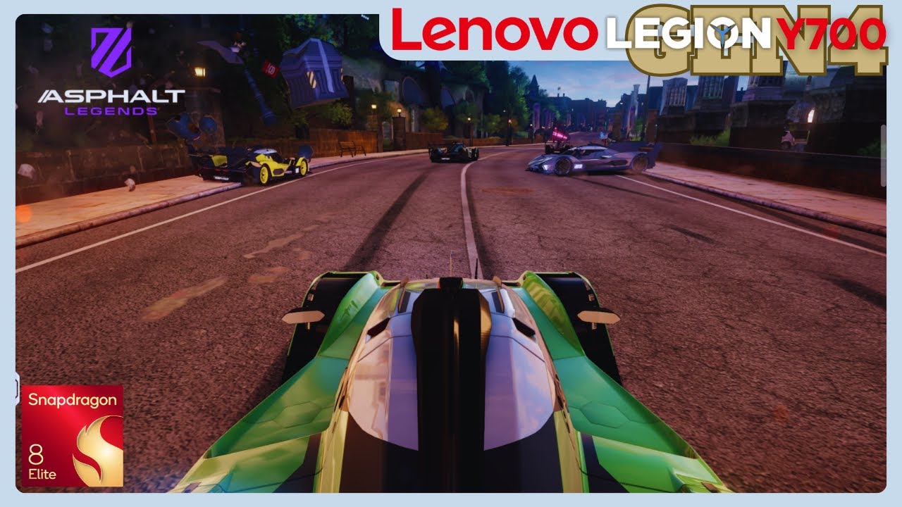 Asphalt Legends | Legion Y700 (Gen 4) | 16/512 | Snapdragon 8