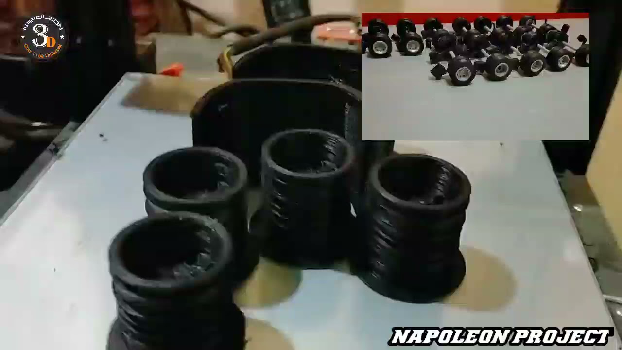 seberapa rumit membuat ban super kecil  dengan detail