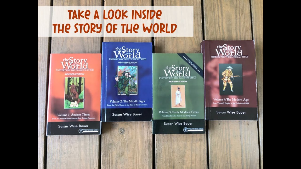 What is Story of the World like? Homeschool curriculum inside peek