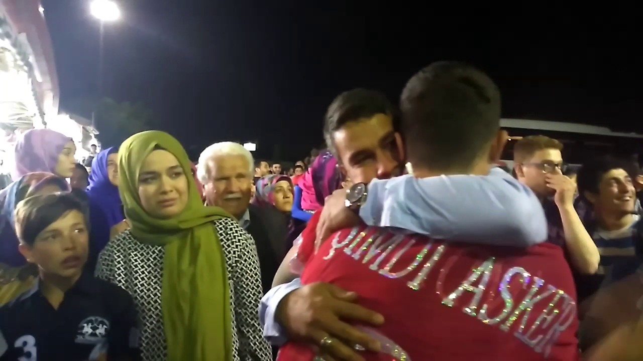 Mehmet Çipil  duygusal asker uğurlama.