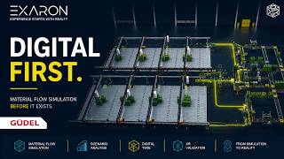 Wie moderne Logistikanlagen vor dem Bau simuliert werden | Digital Twin & Material Flow Simulation