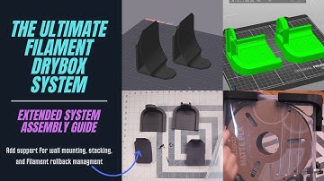 Ultimate Filament Drybox System - Extended System Printing and Assembly Guide