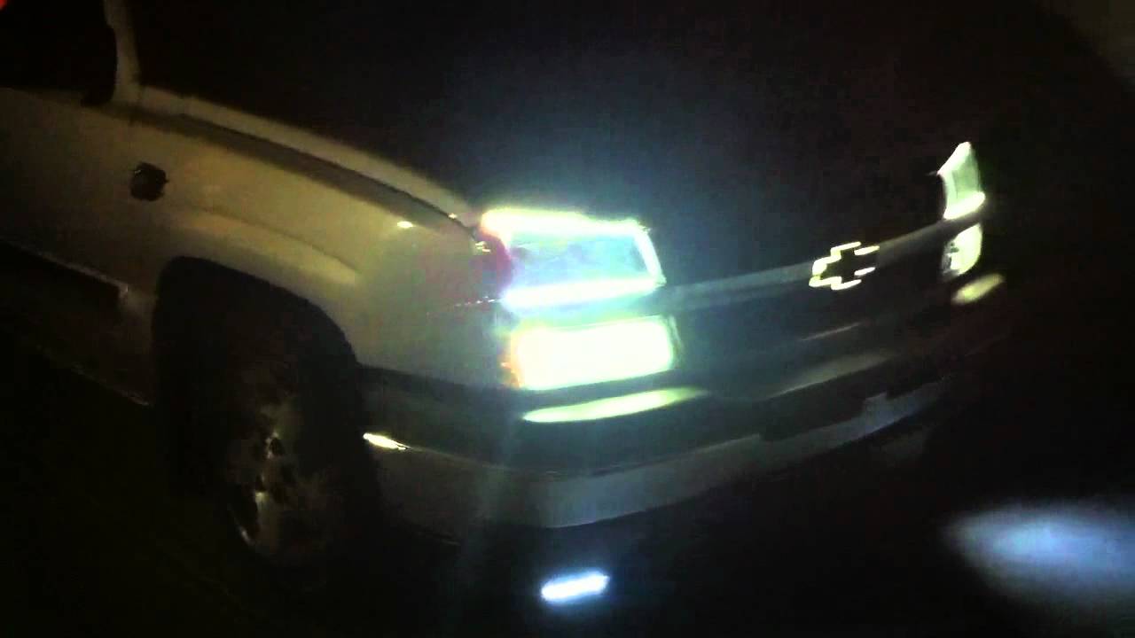 Chevy Silverado Guy >> LED head lights / glowing Chevy logo2005 Chevy silverado ... Chevy Silverado Guy >> LED head lights / glowing Chevy logo2005 Chevy silverado ...