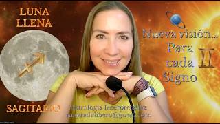 Luna llena en Sagitario…. Nueva visión, nuevas verdades, nueva etapa #astrología