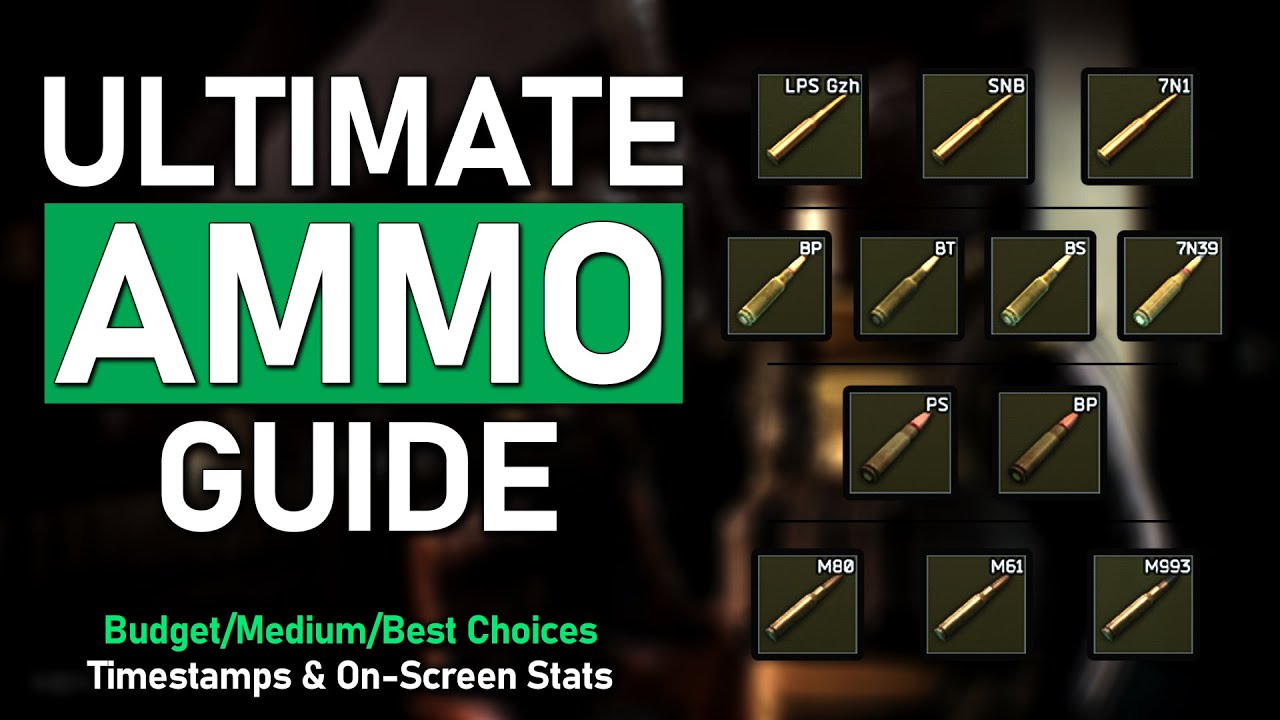 Tarkov ammo chart