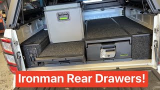 The Procheck Dmax gets a Ironman rear drawer setup 