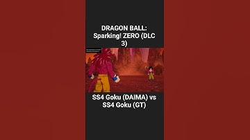 ドラゴンボール スパーキング！ゼロ（DLC3） - スーパーサイヤ人4孫悟空（ダイマ）vsスーパーサイヤ人4孫悟空（GT）