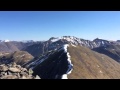 The summit of sgor na h ulaidh glen etive