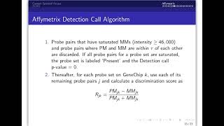 Pre-processing: Expression Summaries