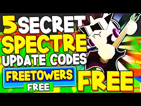 New 5 Free Spectre Skin Update Codes In Tower Heroes Roblox - roblox iamsanna use star code iamsanna when buying robux minecraft skin