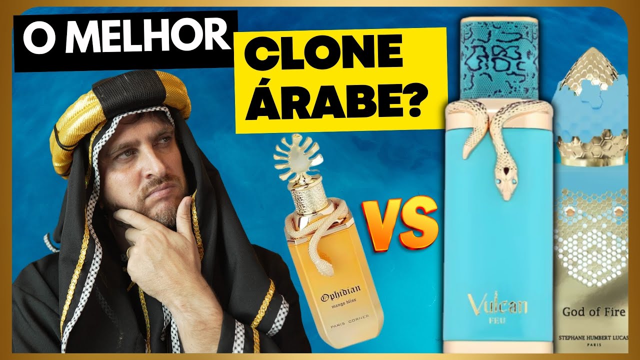 MELHOR CLONE do GOD OF FIRE? VULCAN FEU de FRENCH AVENUE Vs OPHIDIAN MANGO BLISS #perfume