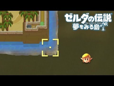 床抜けバグ＆マップ外移動バグ【ゼルダの伝説 夢をみる島】