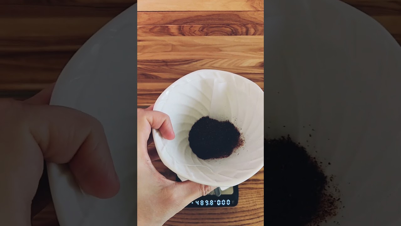 готовим анаэробный кофе в имерсионной воронке brevista 