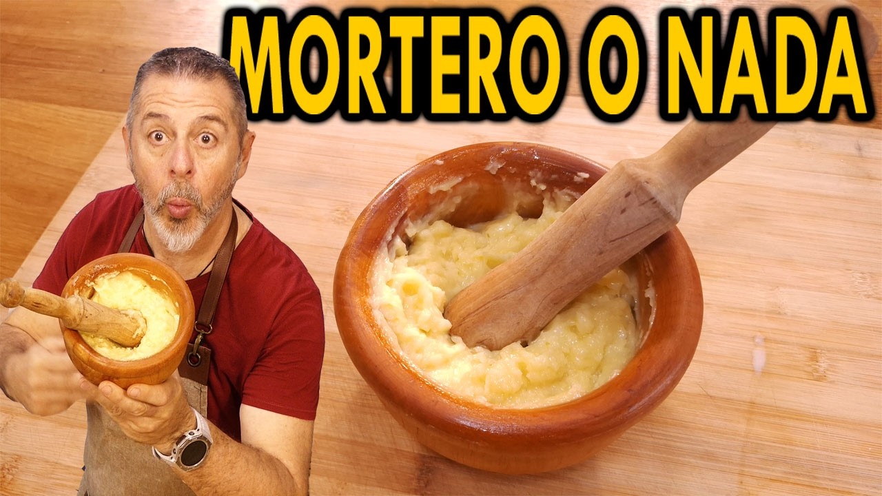 All i oli de mi suegra: En mortero o nada 🧄😤