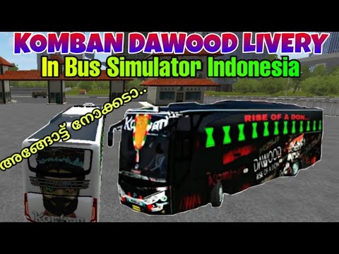 Komban Skin Komban Dawood Bus Livery Download - Livery Bus