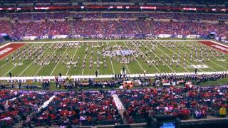 Wisconsin Band Halftime Show Big Ten Championship 12-6-14