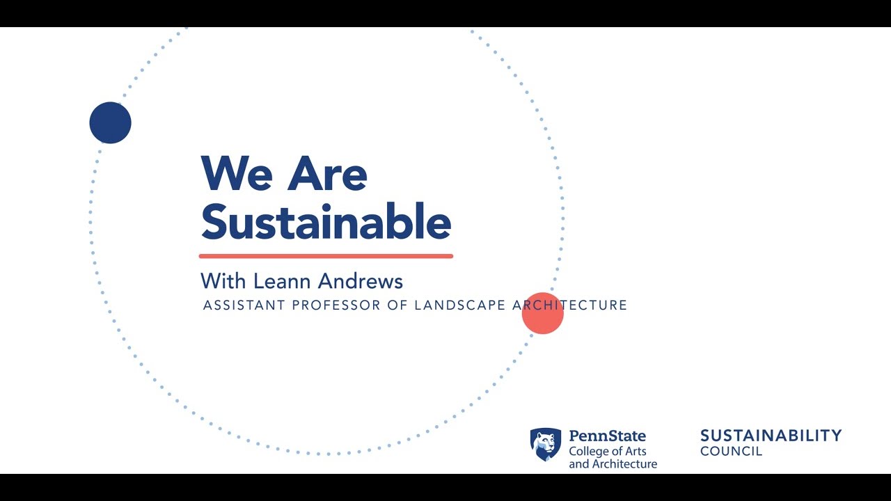 We Are Sustainable with Leann Andrews