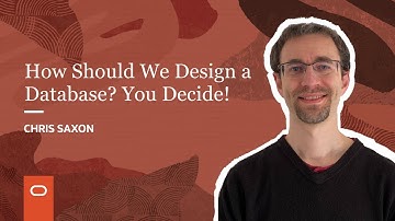 How should we design a database? You decide!
