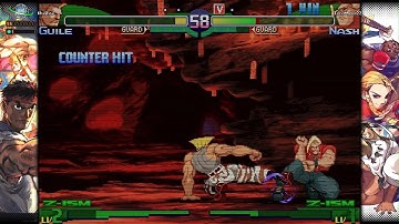 CAPCOM FIGHTING COLLECTION 2 STREET FIGHTER ZERO 3 UPPER Online Ranked Matches TevinMoore22 (Nash)