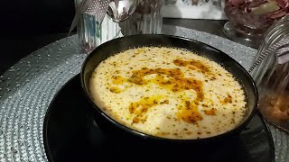 شوربة اللبن التركية بالشعيرية لسان العصفور Şehriyeli yoğurt Çorbası ?? وصفات رمضانية