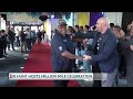 J.B. Hunt hosts million mile celebration