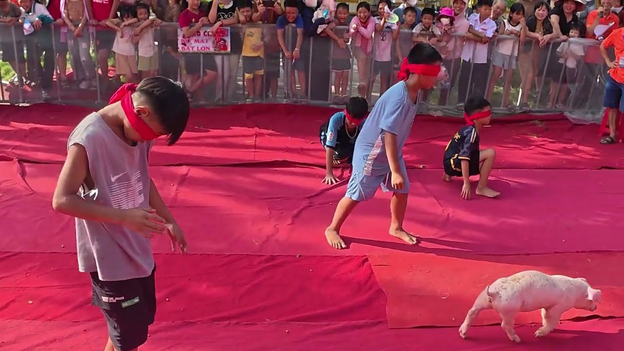 Hội làng THỨC HÓA 2025 ( Bịt mắt bắt lợn ) #hoilangthuchoa #thuchoa #langthuchoa