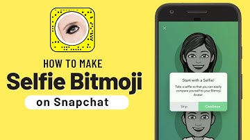 How to Create Bitmoji on Snapchat With Selfie✅ Bitmoji Camera