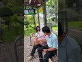 HK - Man refuses to give up his seat at the bus stop #haikind #kindness #respect