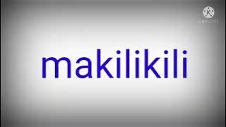 makilikili beat by Simon Sakibu