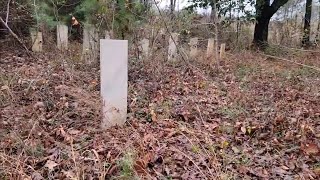 Forgotten Old Cemetery Found In The Backwoods Of Alabama