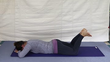 Pilates Heel Squeeze Prone, Starr Emana