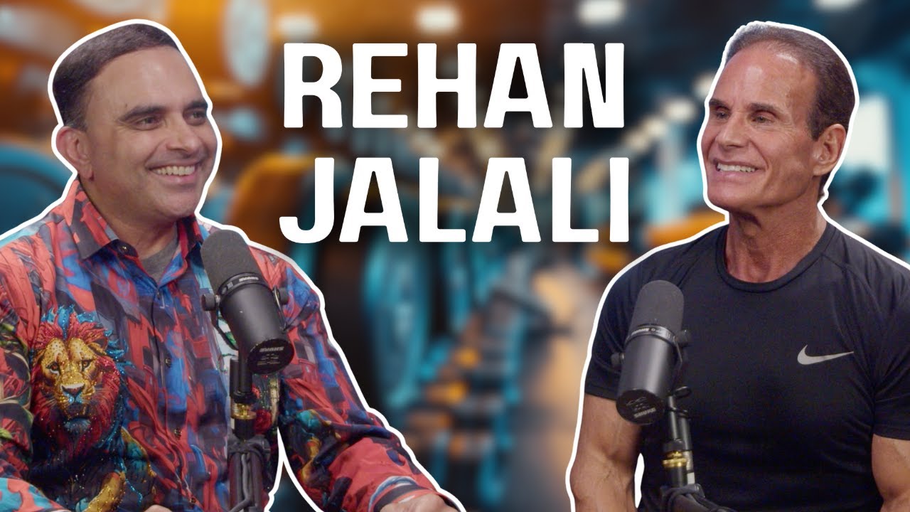 Mike Torchia and Rehan Jalali on the Live Well and Thrive set