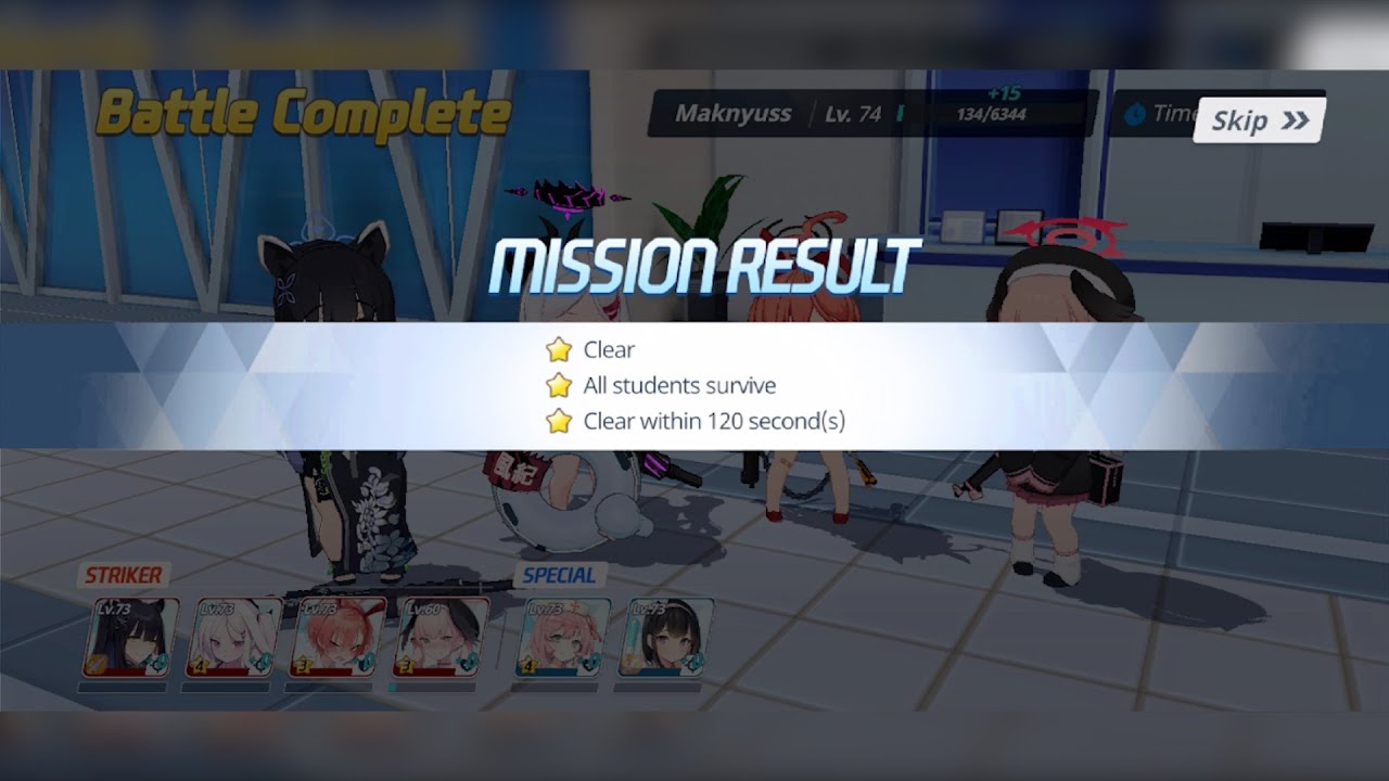 Millennium B Full Star | Blue Archive Scrimmage