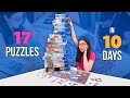 Training for the national jigsaw puzzle championships 